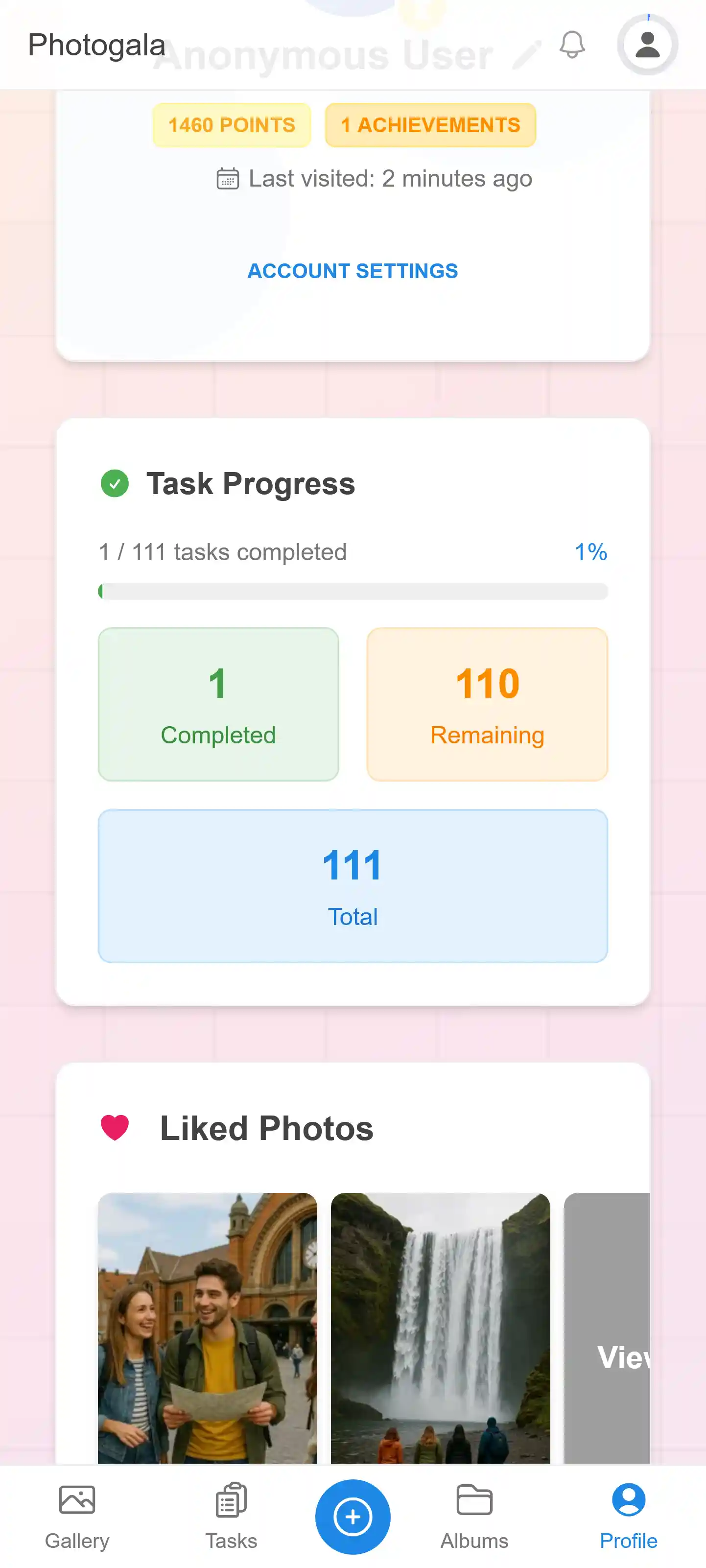 Task Progress